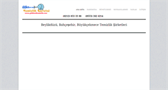 Desktop Screenshot of goktemtemizlik.com